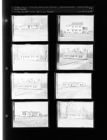 House Ads (8 Negatives) (February 24, 1954) [Sleeve 55, Folder b, Box 3]